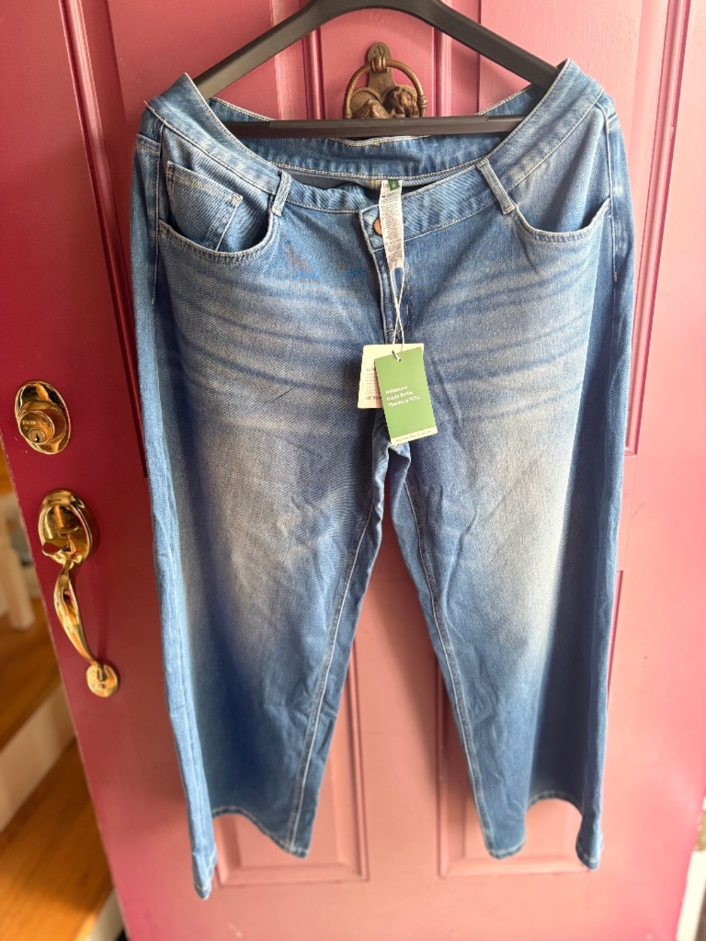 Halara Asymmetrical Flex Denim